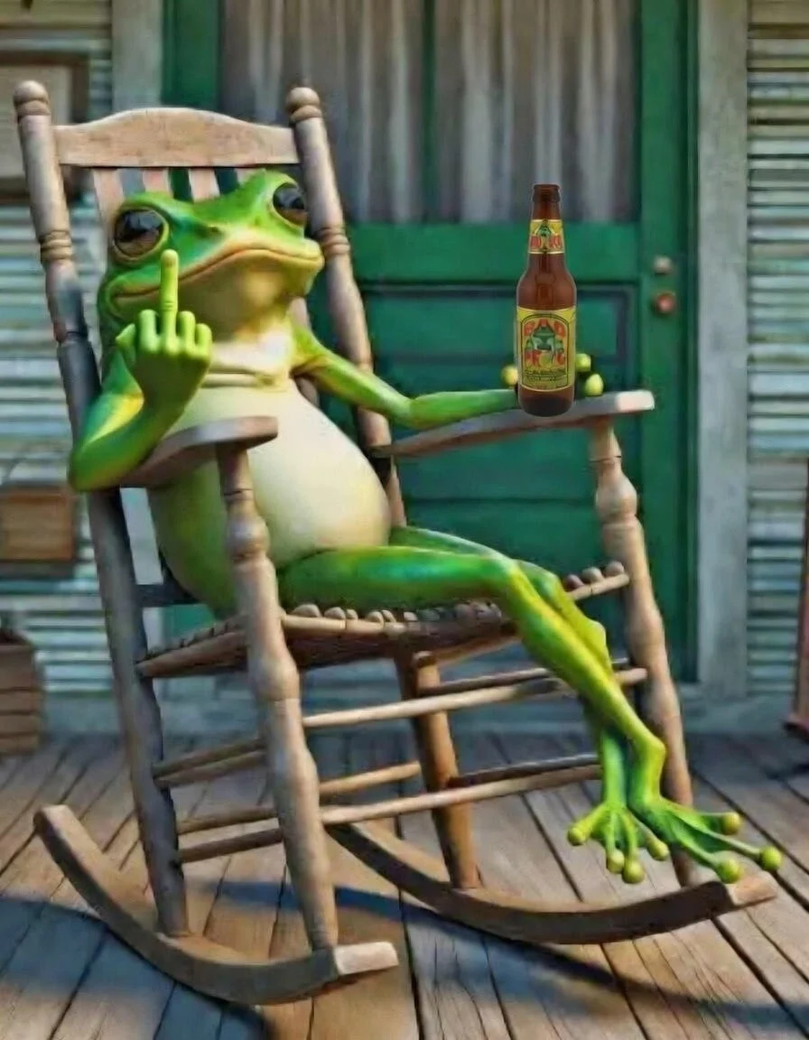 BAD FROG BEER Poster 24